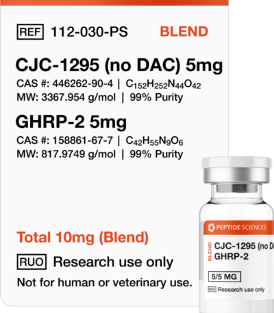 CJC-1295 (No DAC), GHRP-2 10mg (Blend)