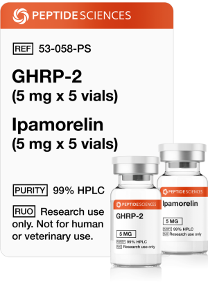 GHRP-2 (5mg x 5) and Ipamorelin (5mg x 5)