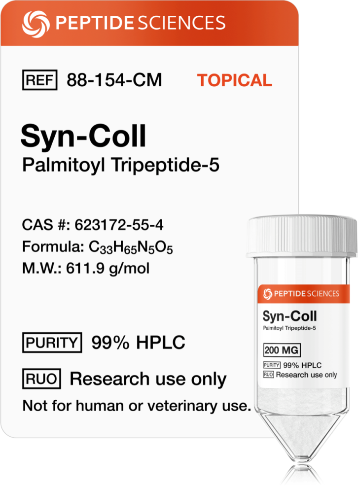 Syn-Coll (Palmitoyl Tripeptide-5) 200mg (Topical)