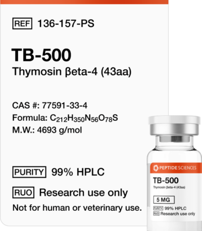 TB-500 (Thymosin Beta-4) 2mg (43aa)