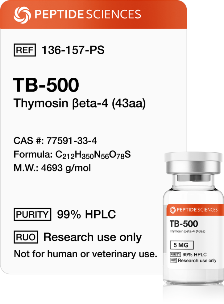 TB-500 (Thymosin Beta-4) 2mg (43aa)