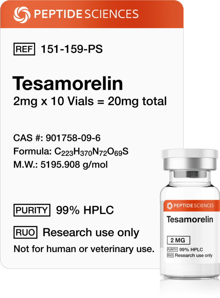 Tesamorelin 2mg (10 Vial Kit)