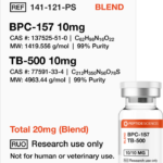 BPC-157, TB-500 20mg (Blend)