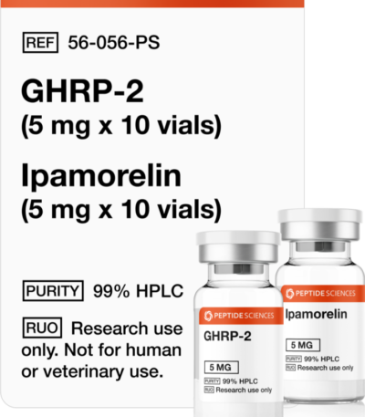 GHRP-2 (5mg x 10) Ipamorelin (5mg x 10)