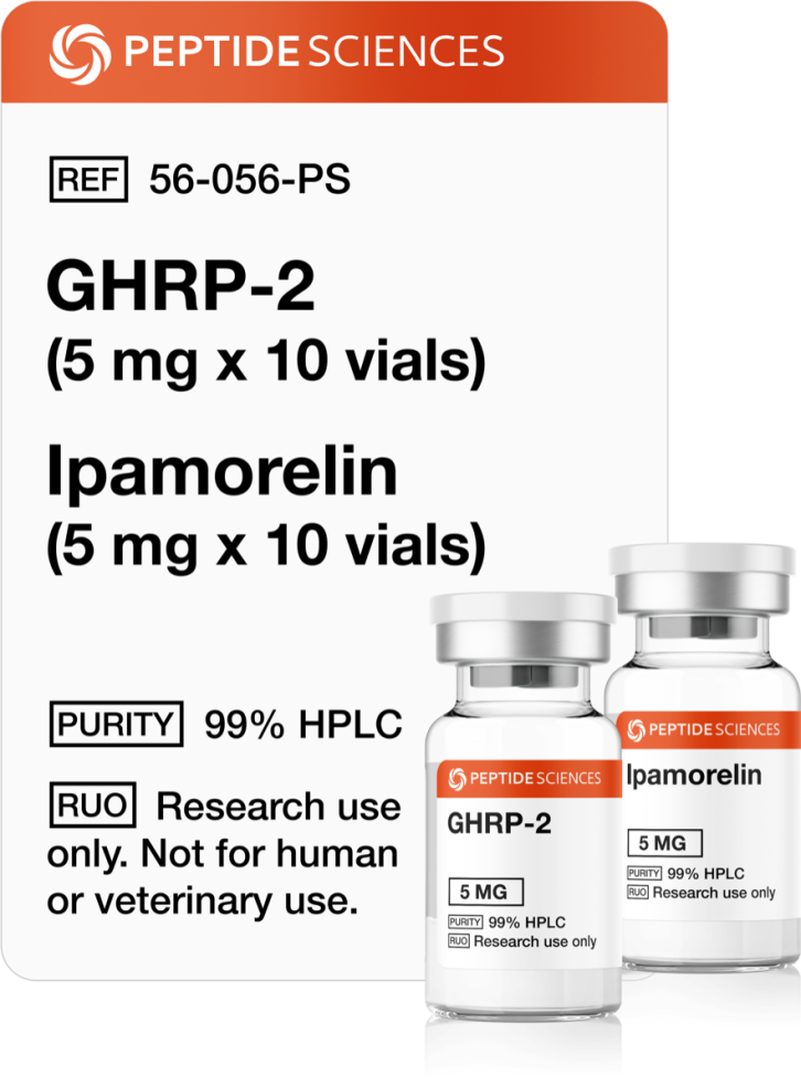 GHRP-2 (5mg x 10) Ipamorelin (5mg x 10)