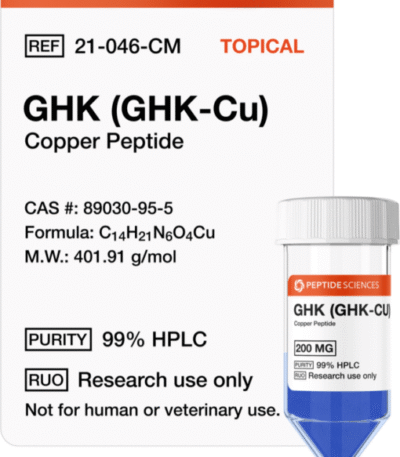 GHK-Cu 200mg (Copper Peptide) (Topical)
